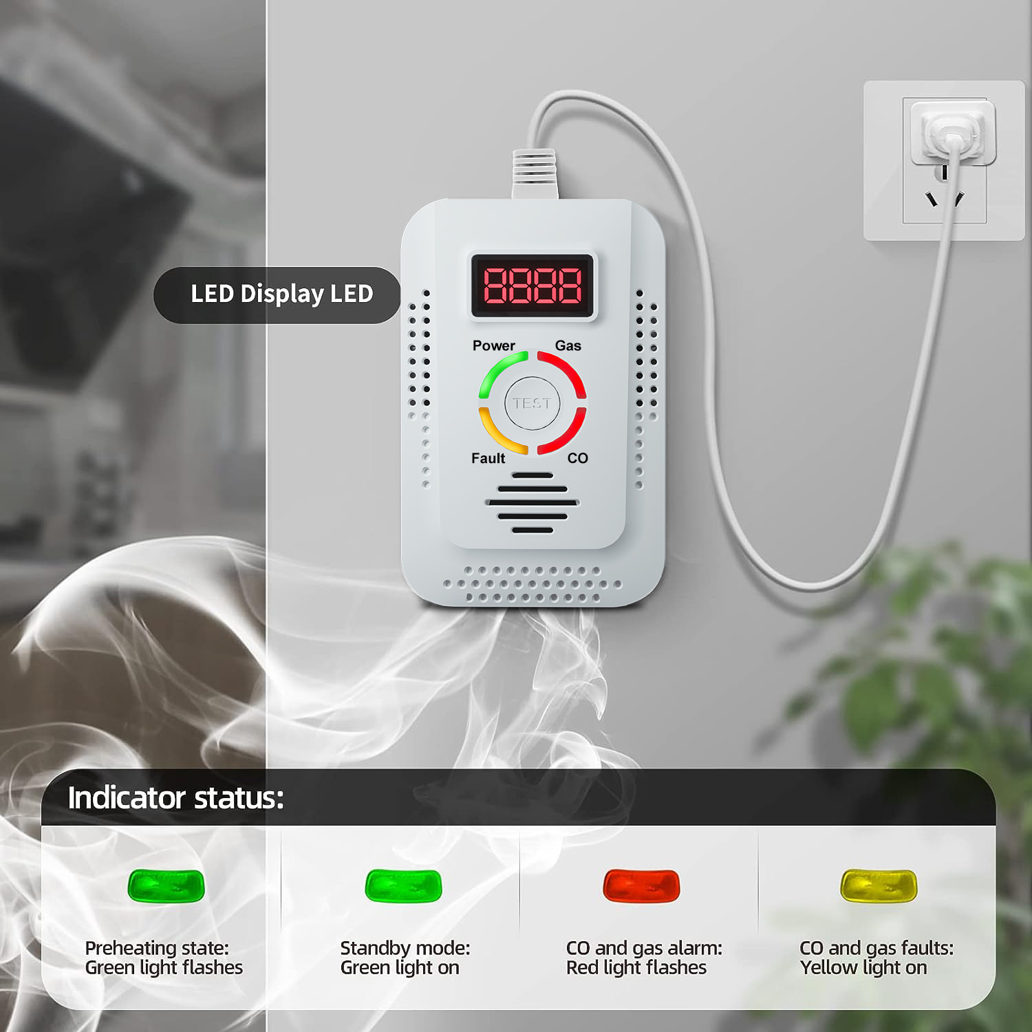 Kitchen Appliances Video - Detektor Gas Alam 2in1 Dan Detektor