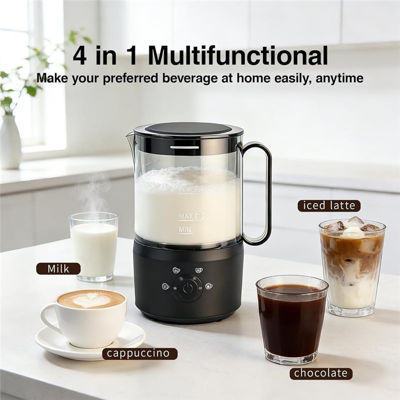 AC39-Milk Frother, Pengukus Su - Yogurt Maker Electric ulasan dan harga