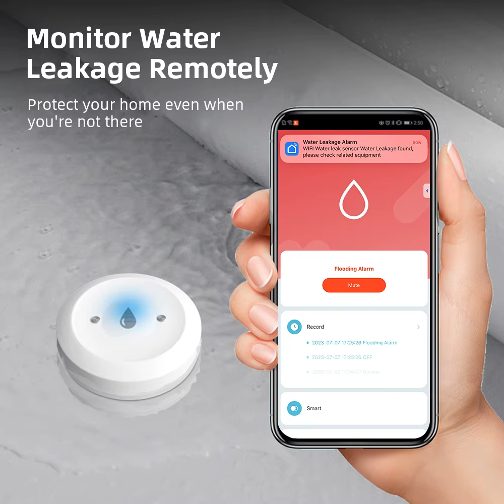 Sensor Kebocoran Air Pintar Zi - Kitchen Appliances Video ulasan dan harga